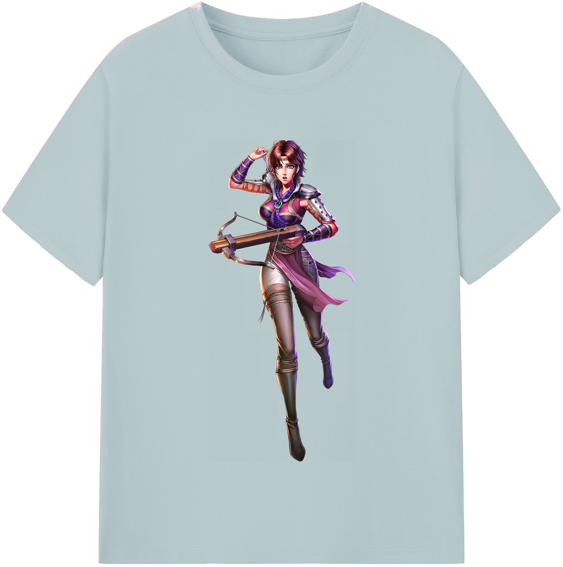 （画像用） 北斗の拳 Fist of the North Star 綿100％半袖Tシャツ（フロントプリント）